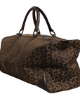 Celine Monogram Duffle Bag - Dark Brown