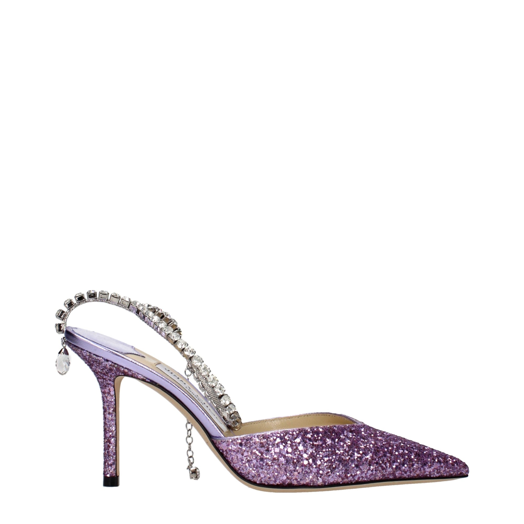 Jimmy Choo Saeda 85 Stiletto Heel Pumps - Violet