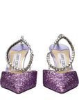 Jimmy Choo Saeda 85 Stiletto Heel Pumps - Violet