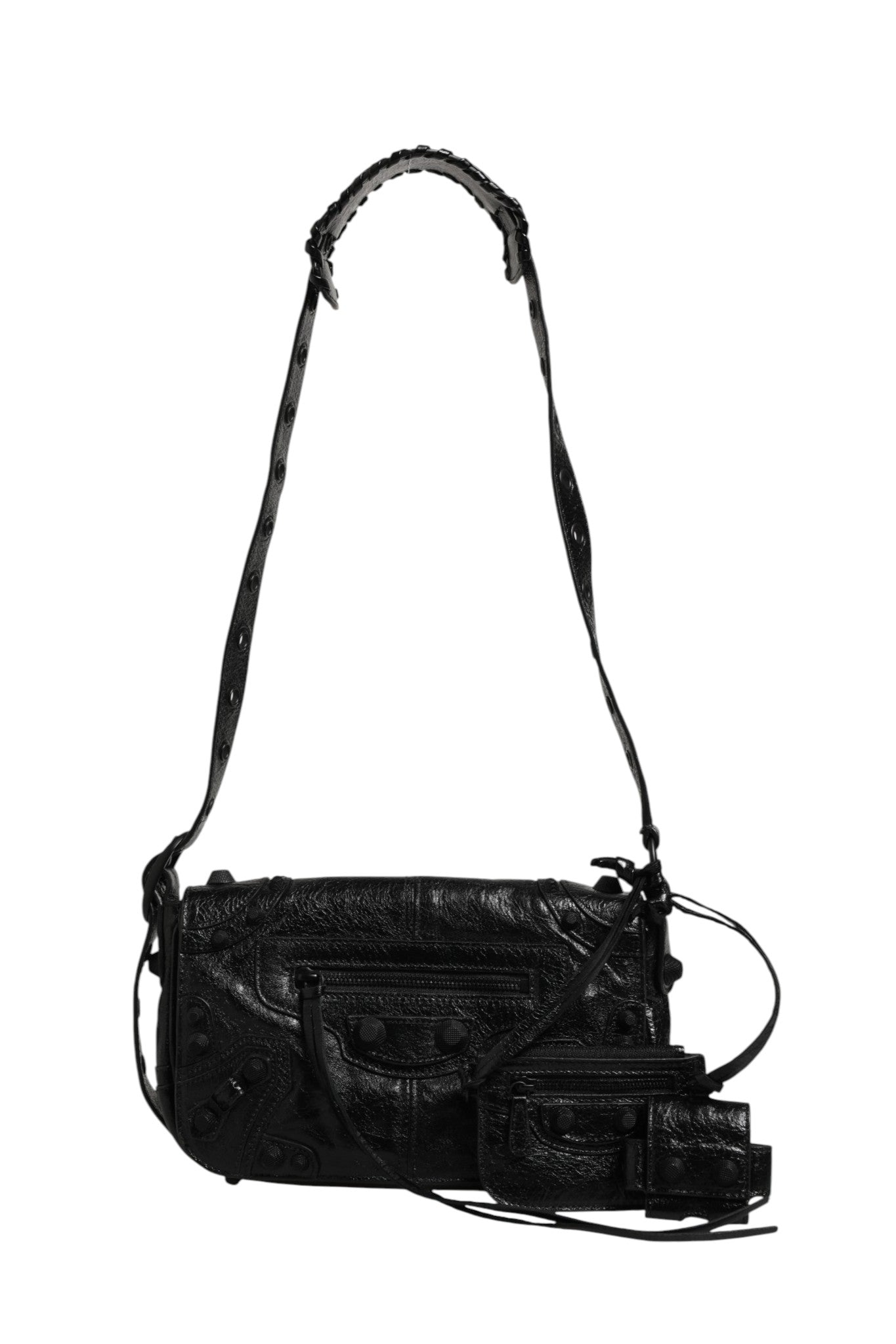 Balenciaga Le Cagole XS Flap Bag - Black