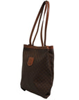 Celine Vintage Macadam Canvas Tote & Shoulder Bag