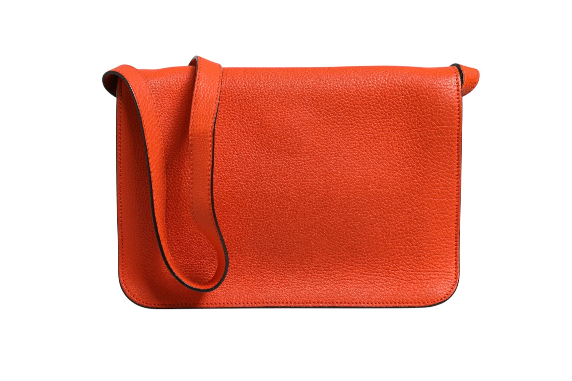 Gucci Jackie Soft Flap Shoulder Bag Leather - Orange