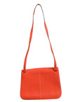 Hermès Rouge Casaque Clemence Halzan 31 Palladium Hardware