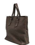 Bottega Veneta Intrecciato Leather Tote Bag - Brown