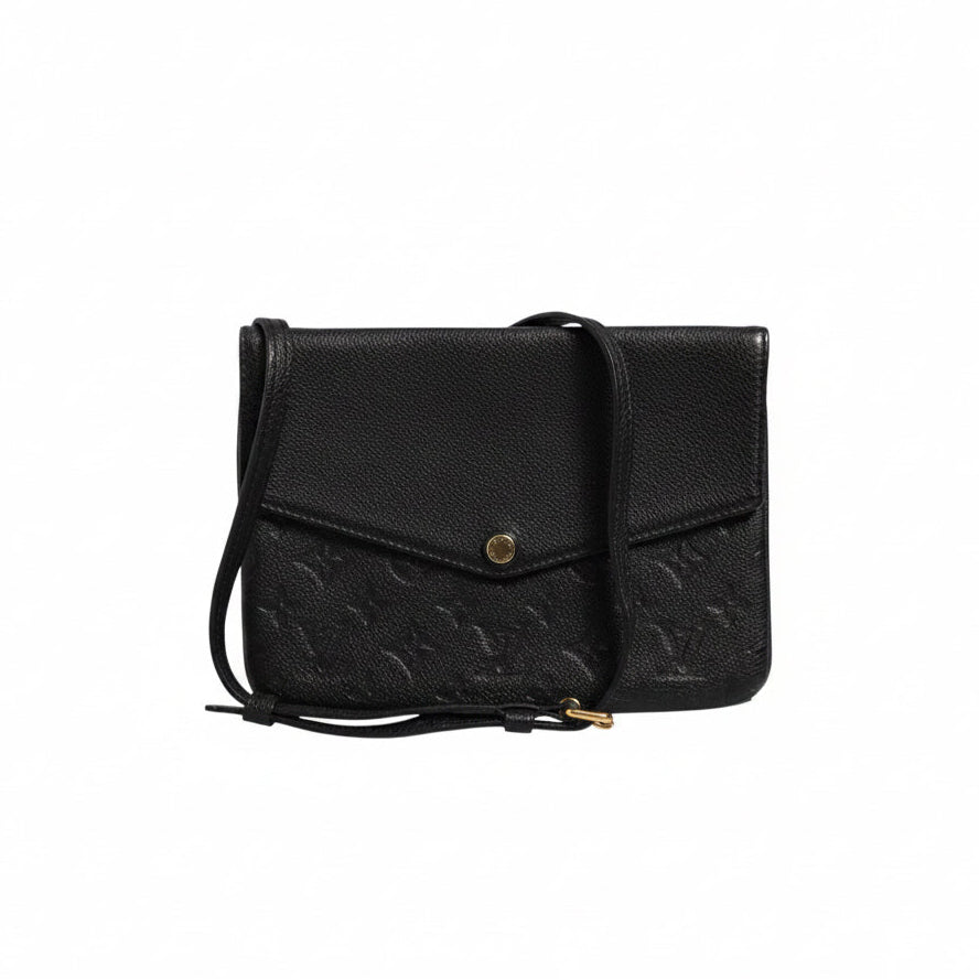 Louis Vuitton Monogram Empreinte Twice Handbag