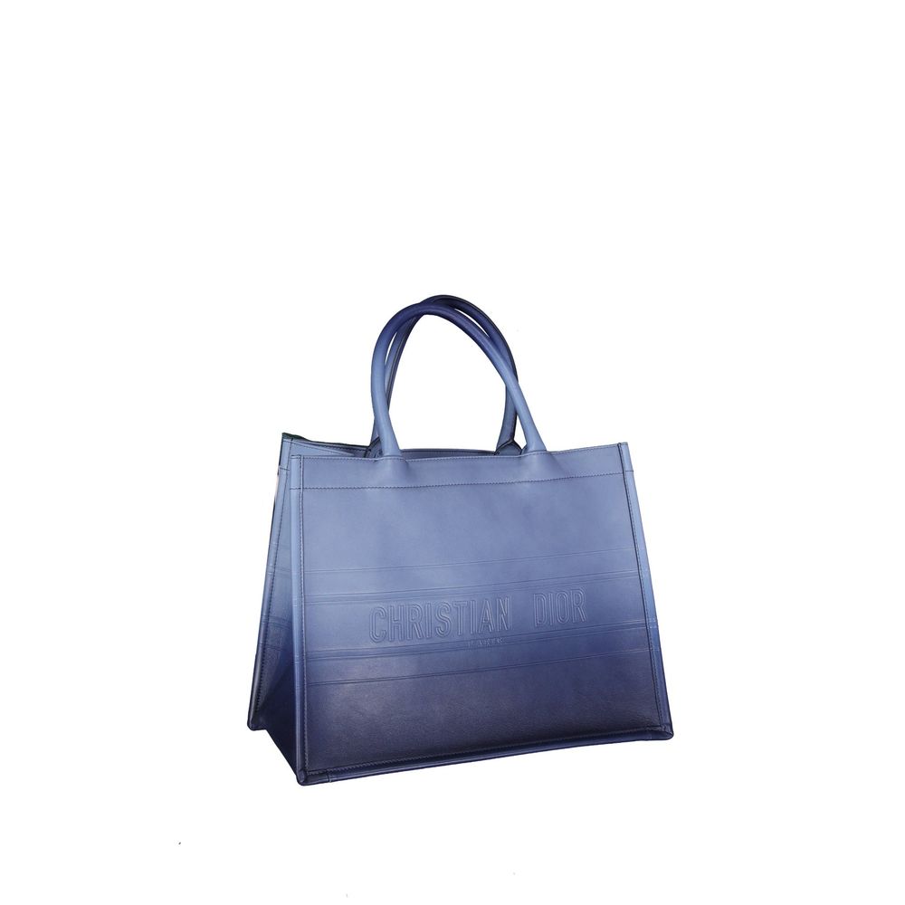 Dior Medium Book Tote - Blue
