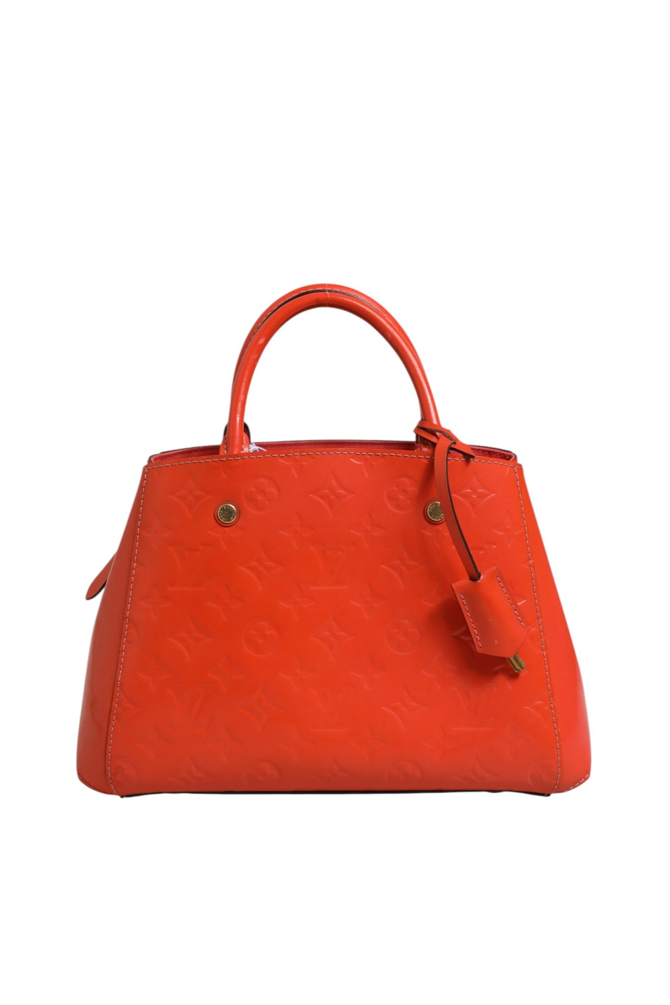 Used Louis Vuitton Montaigne Bag - Blood Orange