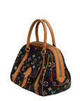 Used Louis Vuitton Black Monogram Multicolor Canvas Priscilla Handbag