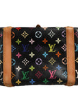 Louis Vuitton Monogram Multicolor Canvas Priscilla Handbag - Black
