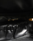Chanel Black And Gold Makeup Bag - Black