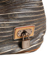 Used Louis Vuitton Argent Monogram Canvas Limited Edition Eden Neo - Bucket Bag