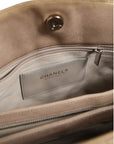 Chanel Just Mademoiselle Bowler Bag - Beige/Light Brown