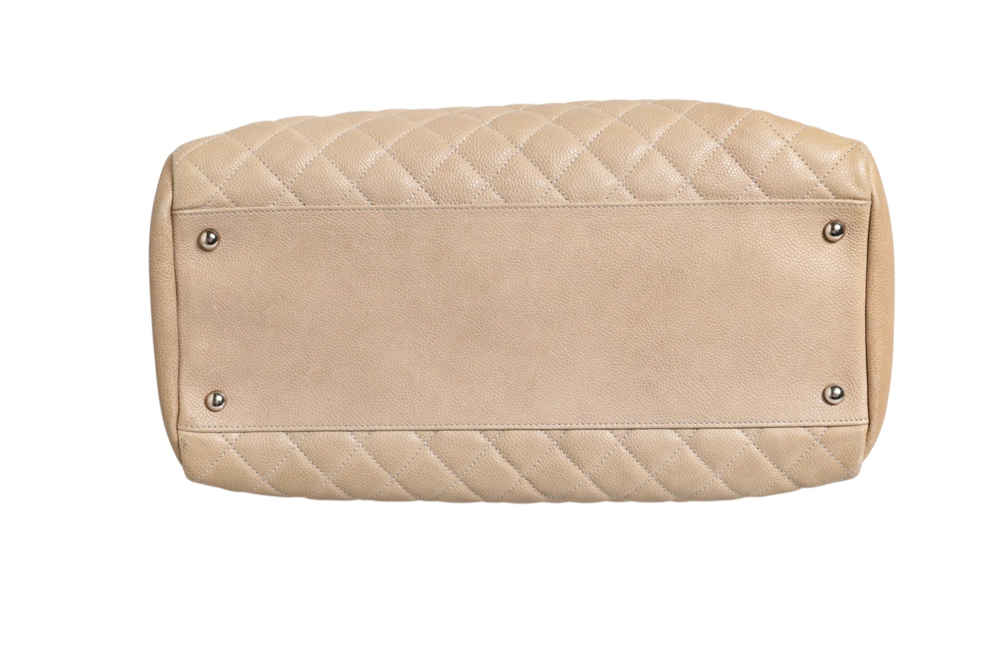 Chanel Just Mademoiselle Bowler Bag - Beige/Light Brown