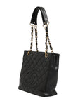 Chanel Caviar Petite Shopping Tote (PST) Black