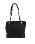Chanel Caviar Petite Shopping Tote (PST) Black