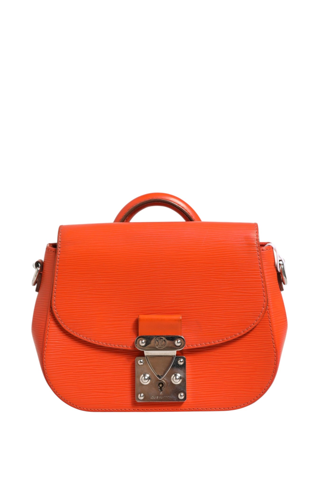Used Louis Vuitton Epi Leather Eden PM Bag - Blood Orange