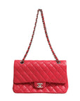 Chanel Classic 25 Medium Flap Bag - Red