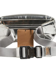 Burberry Belt Bag - Metallic Silver