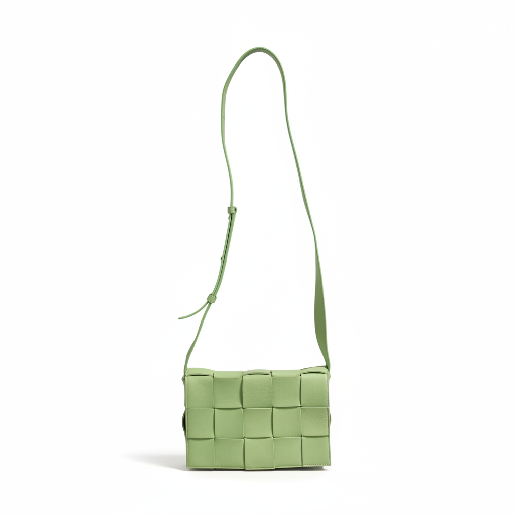 Bottega Veneta Cassette Crossbody Bag - Green