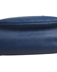 Prada Saffiano Leather 2Way Top Handle Bag - Blue