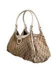 Gucci Canvas Abbey D Ring Shoulder Bag