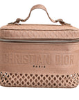 Christian Dior Mesh Dior Travel Vanity Case - Powder Pink