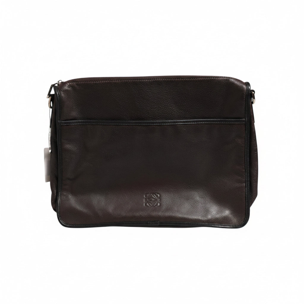 Used Loewe Trafalgar Mason Messenger Bag - Dark Brown