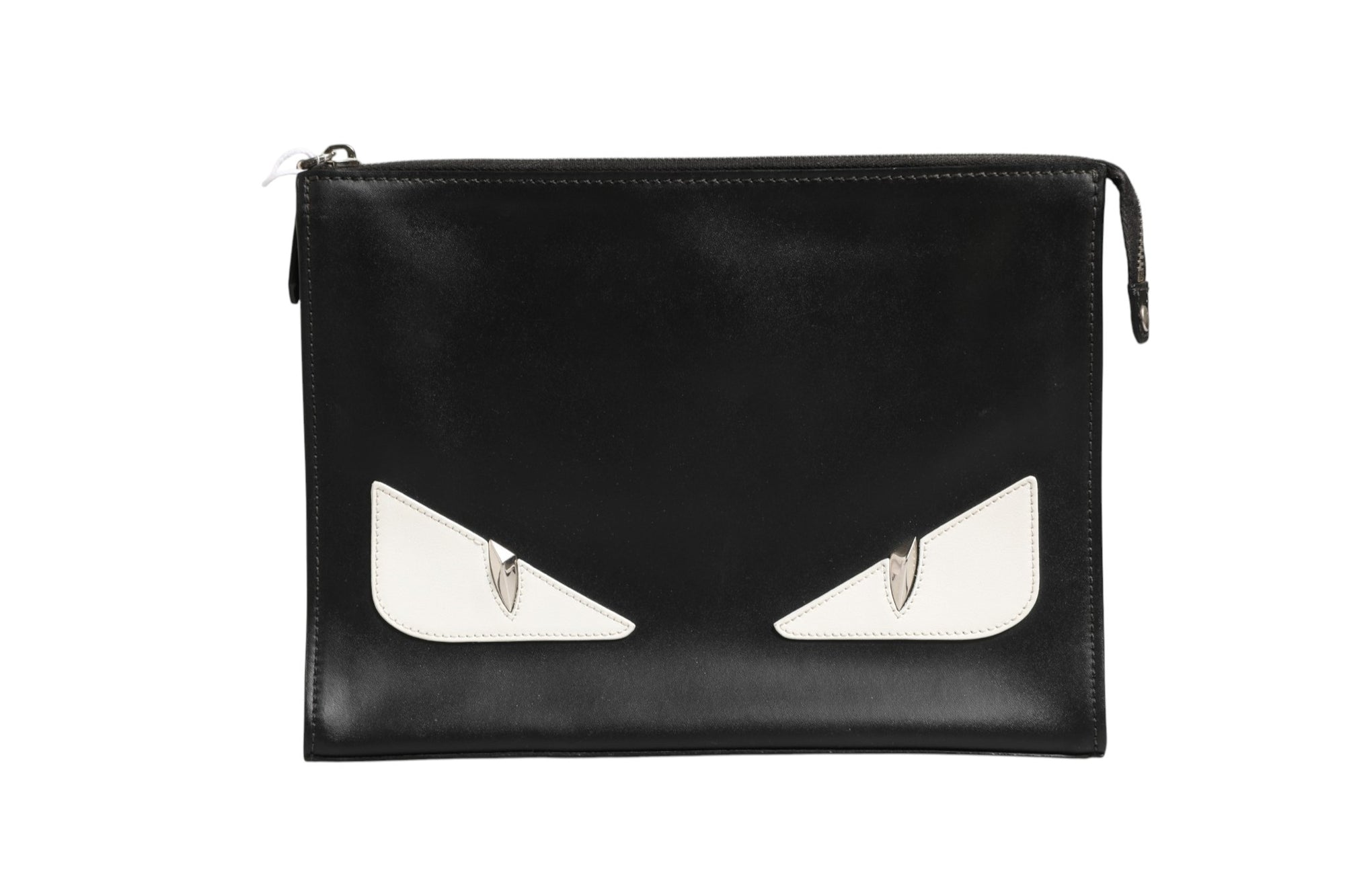 Fendi Monster Eyes Clutch Bag - Black