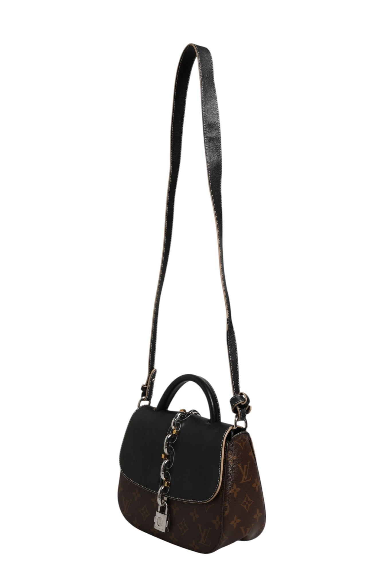 Louis Vuitton Monogram Chain It Bag PM - Black/Brown