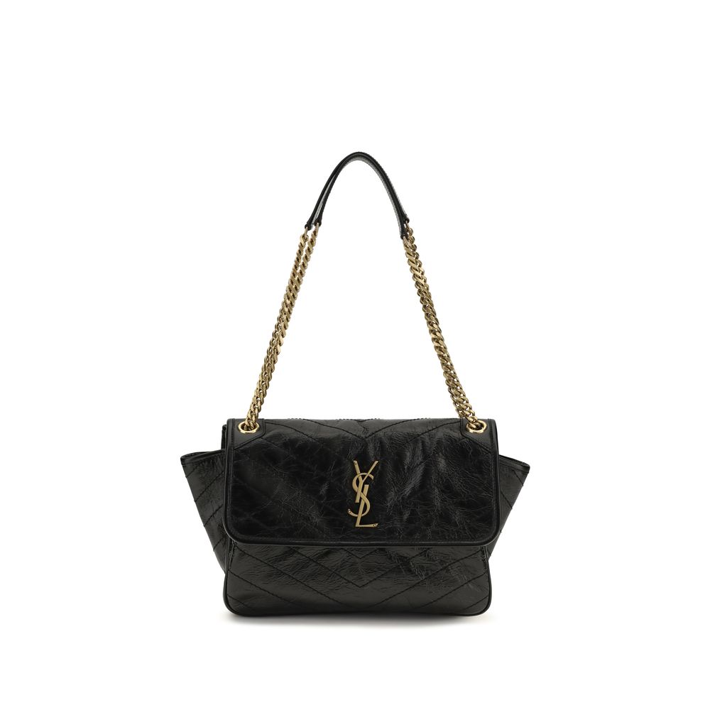 Saint Laurent Niki Shoulder Bag - Black