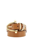 Chloé Leather Bracelet Belt - Tan Brown