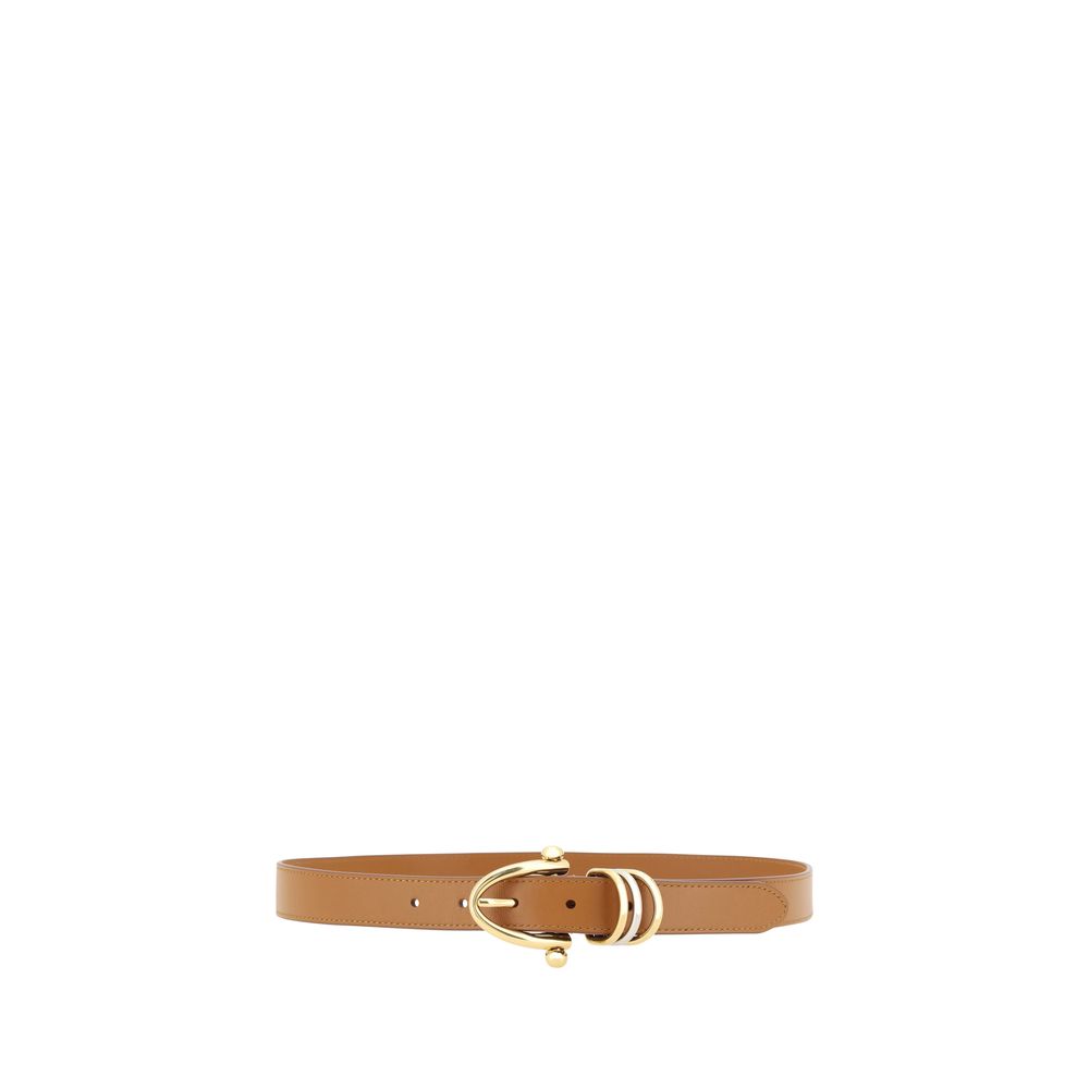 Chloé Leather Bracelet Belt - Tan Brown
