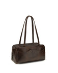 Prada Vintage Leather Large Carry Bag - Brown