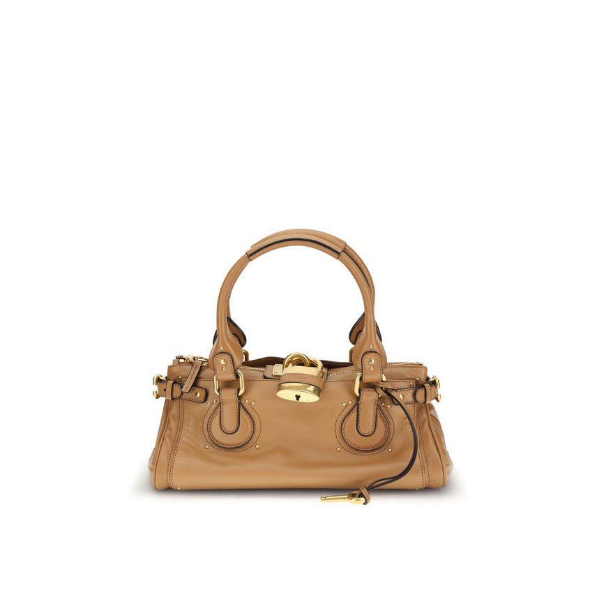 Chloé Leather Paddington Shoulder Bag - Brown