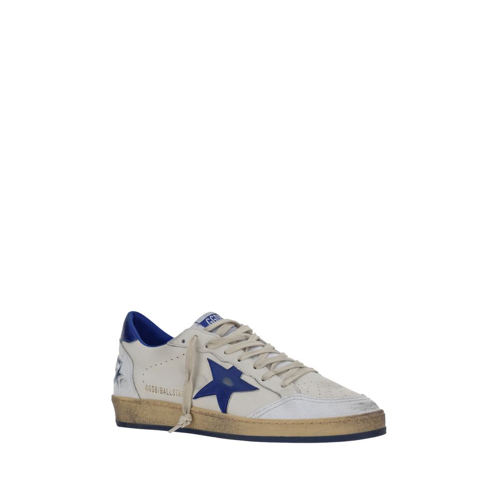 Golden Goose Leather Ball Star Sneakers