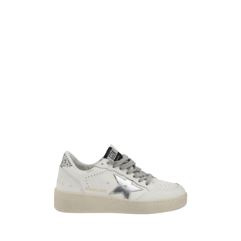 Golden Goose Leather Ball Star 2 Sneakers