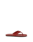 Prada Logo Slides - Burgundy Red