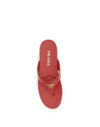 Prada Logo Slides - Burgundy Red