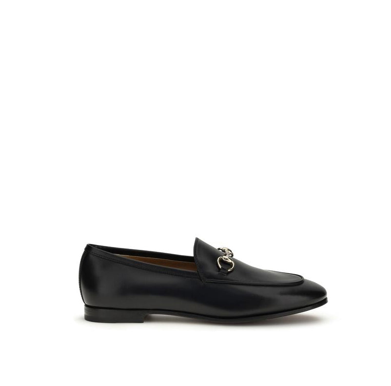 Gucci Leather Jordaan Loafers - Black