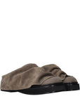 The Attico Mini Robin Suede Leather Mules