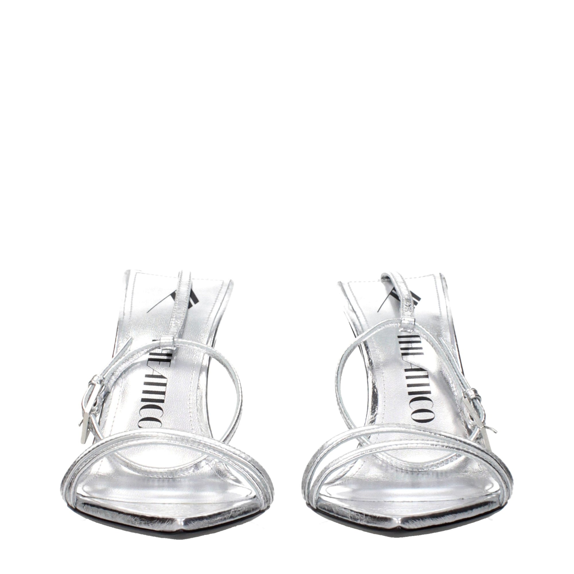 The Attico Ester Sandals - Silver