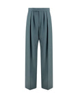 Chloé Wool Tailored Dress Pants - Sage Green