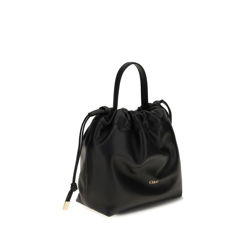 Chloé Small Icons Shoulder Bag - Black