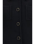Chloé Wool Single-Breasted Blazer - Black