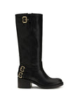 Chloé Dakota Heeled Leather Boots - Black