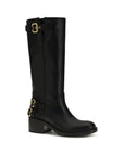 Chloé Dakota Heeled Leather Boots - Black