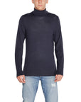 Calvin Klein Minimalist Turtleneck 100% Wool Sweater