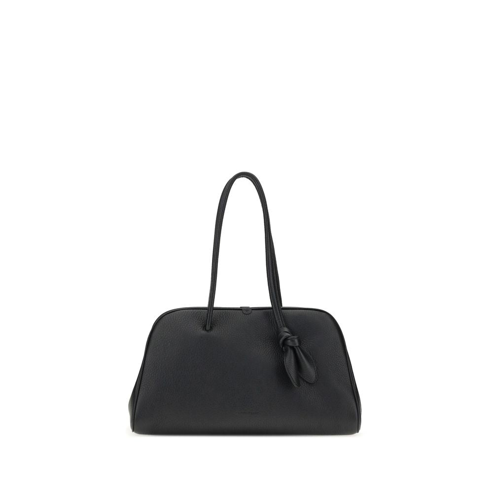 Jacquemus Leather Il Turismo Shoulder Bag - Black