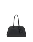 Jacquemus Leather Il Turismo Shoulder Bag - Black