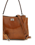 Balenciaga Rodeo Small Leather  Handbag - Tan Brown